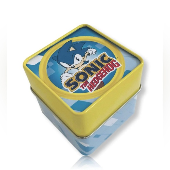 Accutime Sega Sonic The Hedgehog Quartz LCD Display Watch Dial LED Lights Blue - Picture 4 of 4